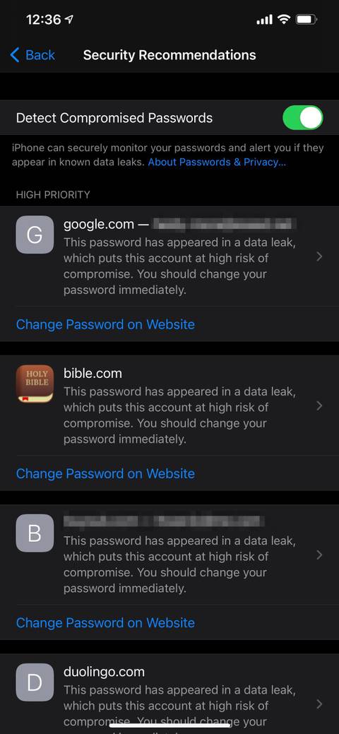 Ios Complex Password Suggestion How to View and Manage Compromised Passwords on Your iPhone