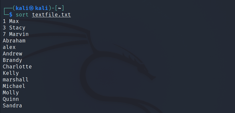 How to Sort Text Files in Linux Using the sort Command