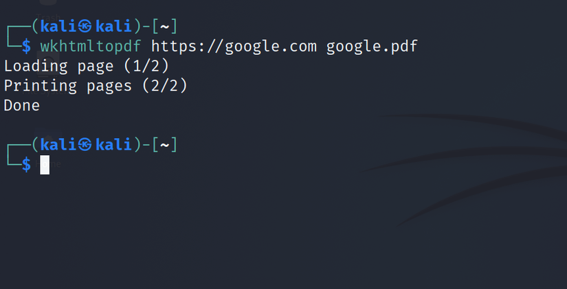 How to Convert a Web Page to a PDF File or Images in Linux