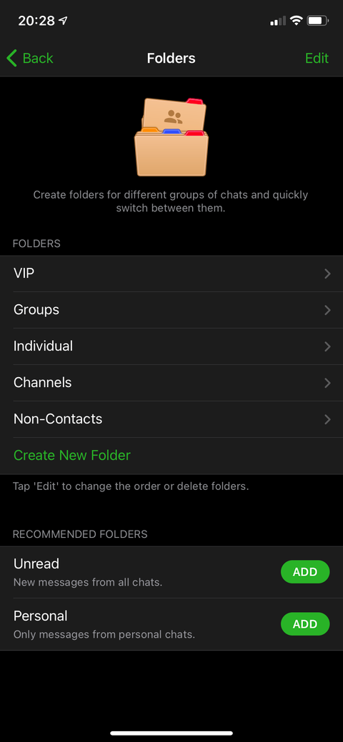 How to Create and Use Chat Folders in Telegram