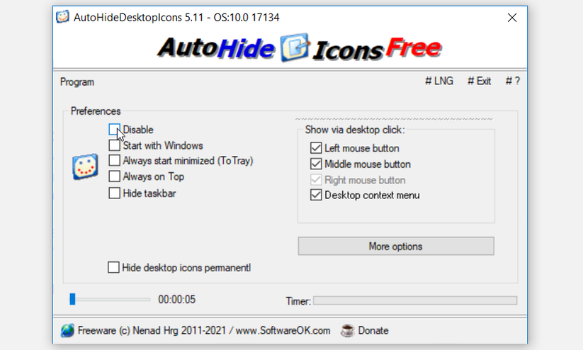 4 Ways to Hide Desktop Icons on Windows
