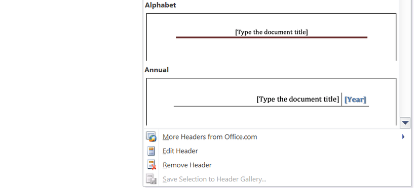 How to Create a Custom Header in Microsoft Word