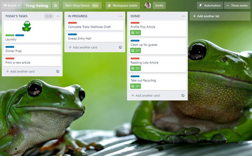 Deploy Frog How to Use All the Best Productivity Techniques in Trello