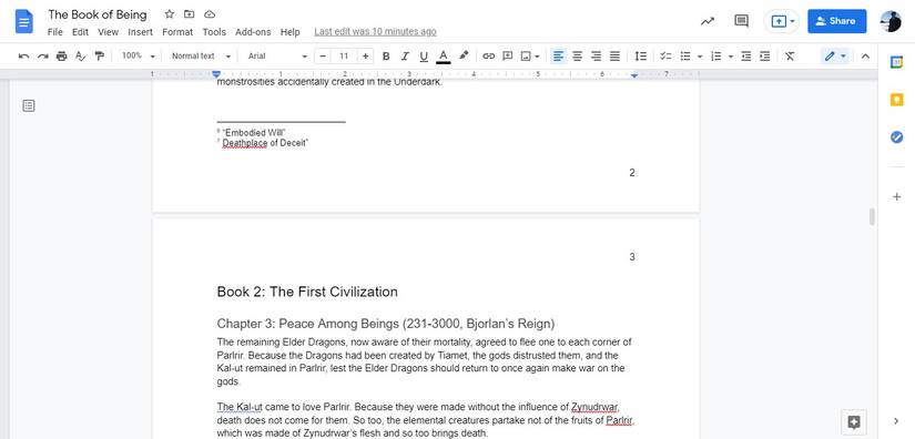 How to Use Google Docs as a Book Writing Software