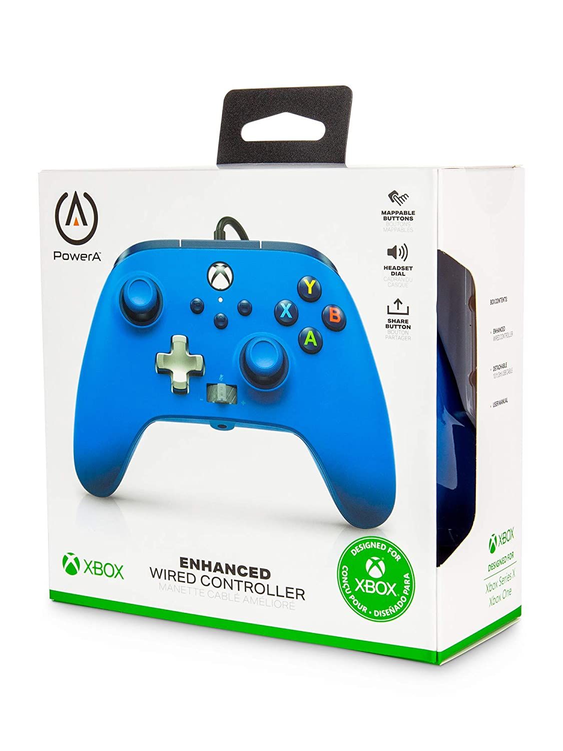 PowerA Enhanced Wired Controller box packaging