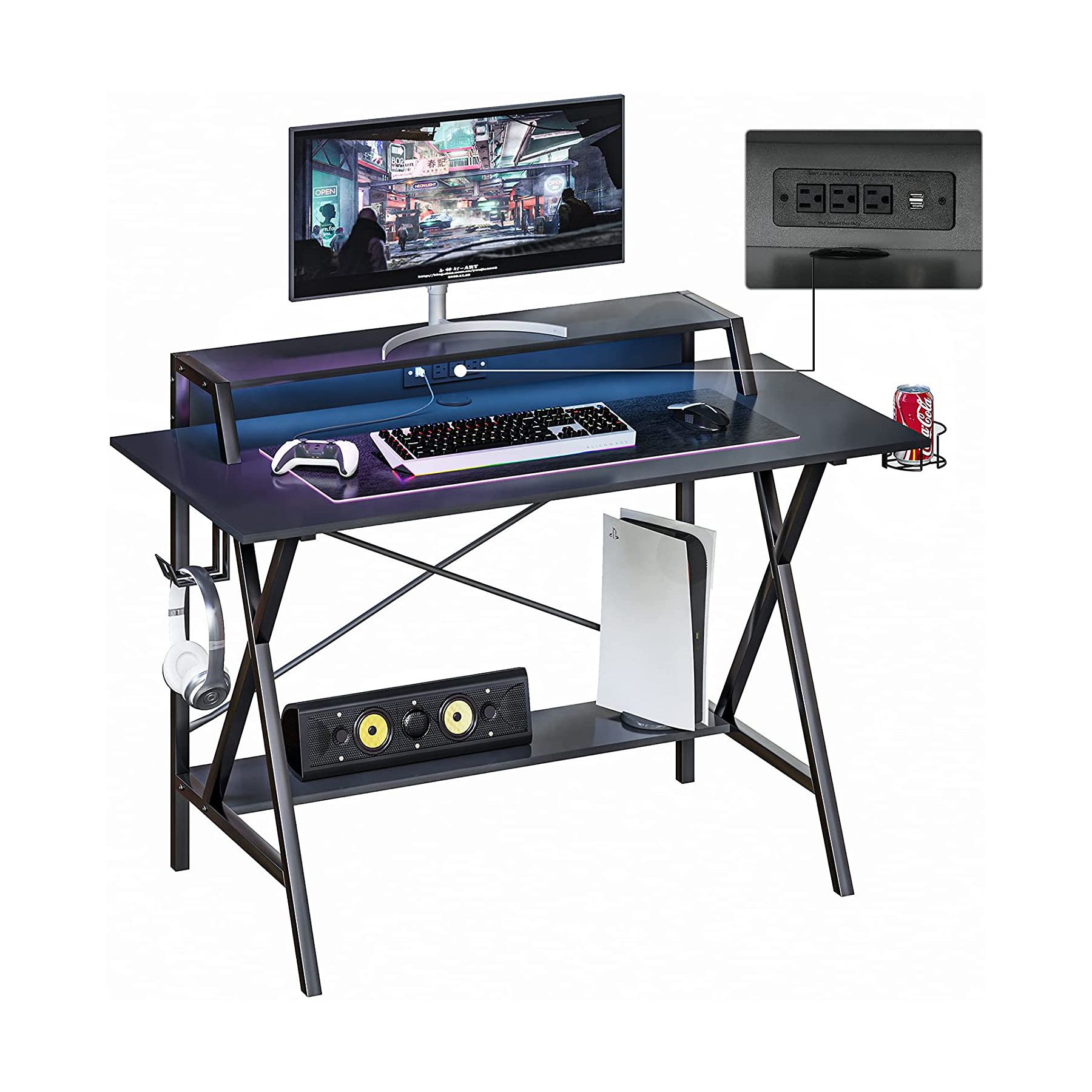 SEDETA 47-inch Gaming Desk 01