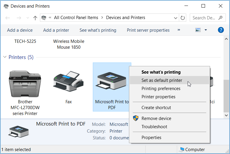 7 Ways to Fix the Windows Microsoft Print to PDF Tool