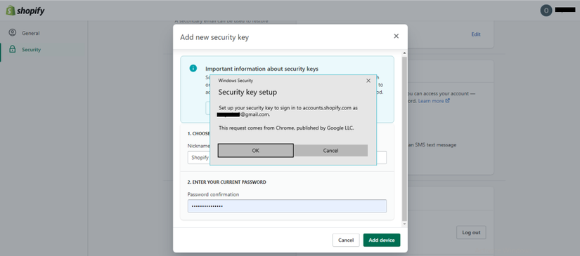 How to Set Up Two-Step Authentication in Shopify