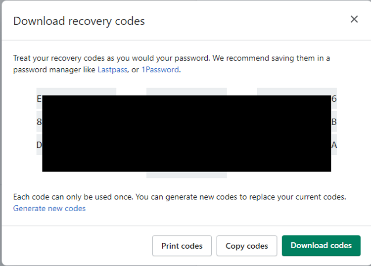 Shopify Recovery Code Take How to Set Up Two-Step Authentication in Shopify