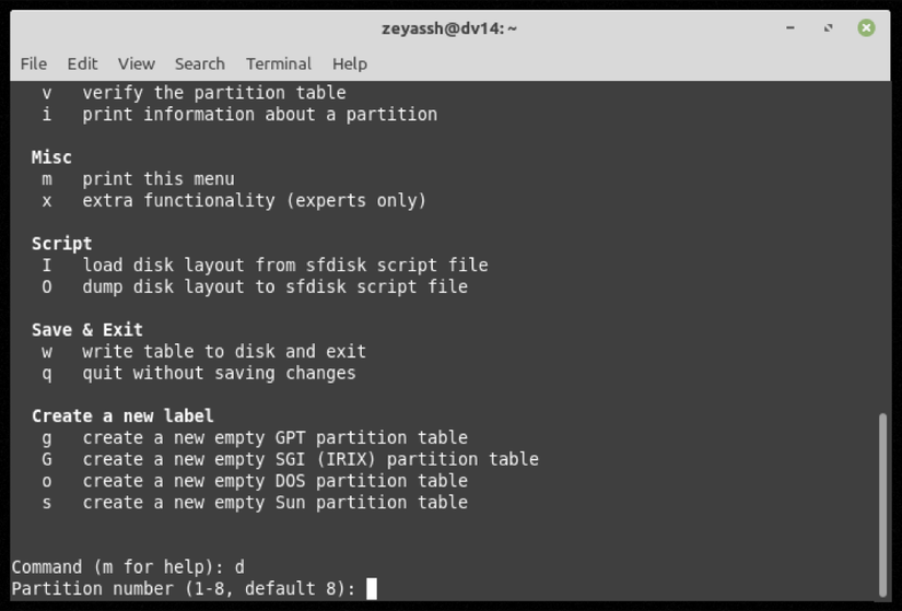 How to Manage Disk Partitions in Linux With fdisk
