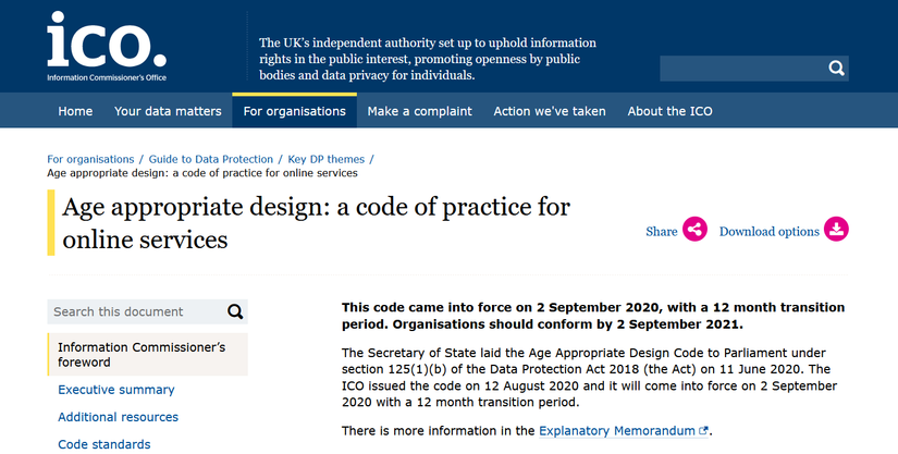 How the Age Appropriate Design Code for Gaming Protects Children