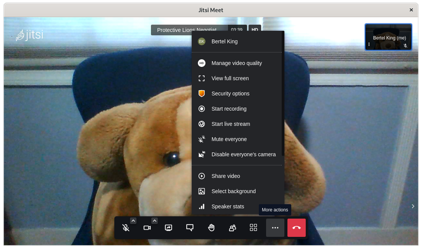 How to Install and Use Jitsi Meet on Linux