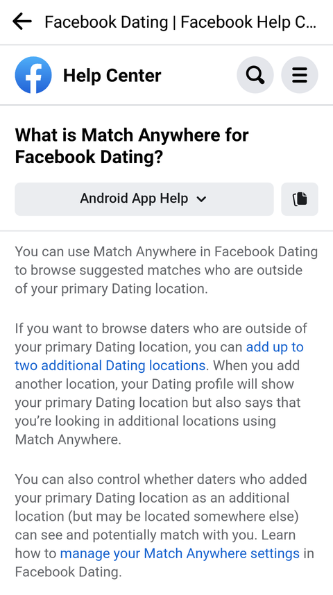How the New Facebook Dating Features Will Affect Your Matches