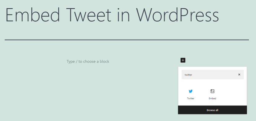 How to Embed Tweets in Your WordPress Posts