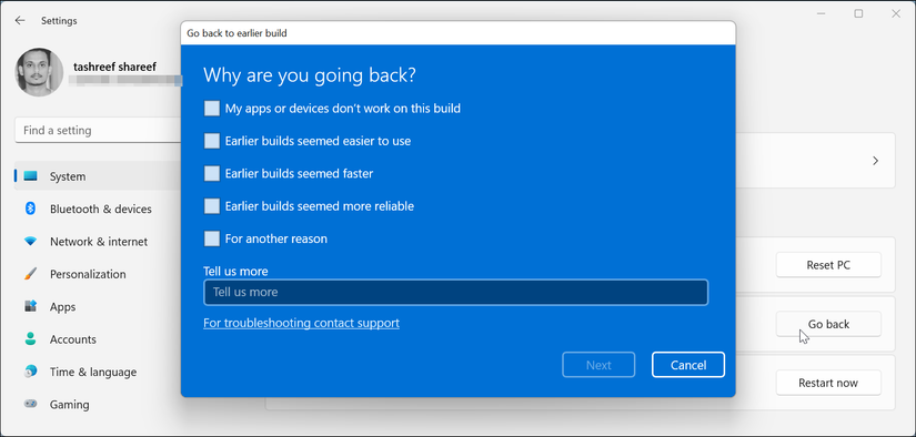 How to Downgrade From Windows 11 to Windows 10