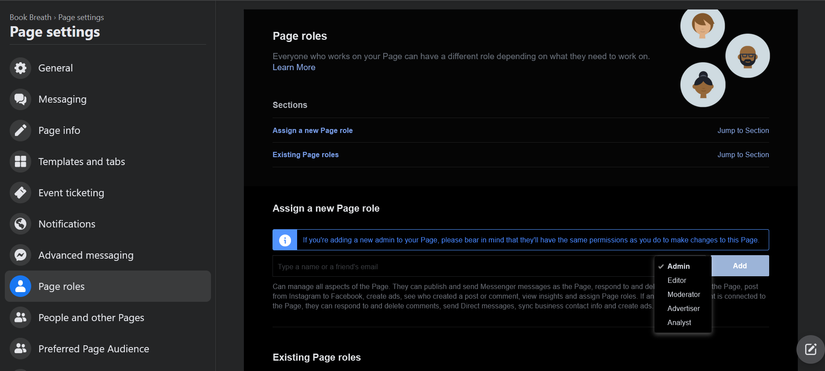 How to Add an Admin to Your Facebook Page