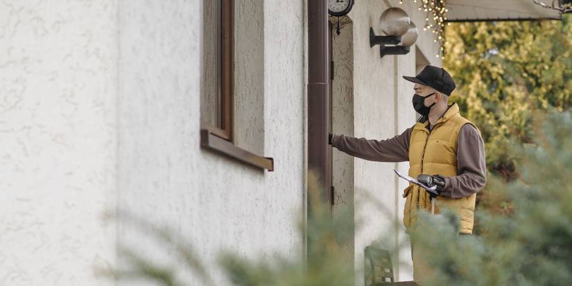 Someone at Front Door