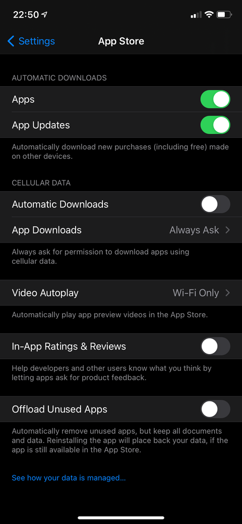App Store Menu Options How to Master the iPhone App Store's Settings
