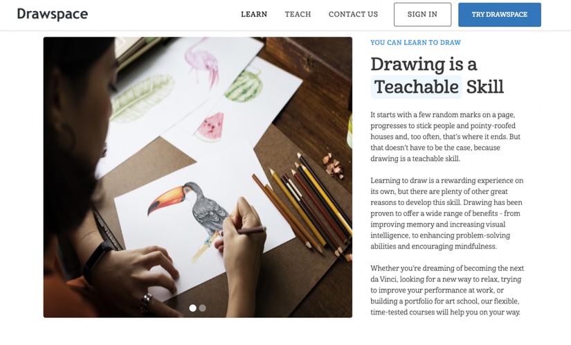 10 Sites That Will Teach You How to Draw Well