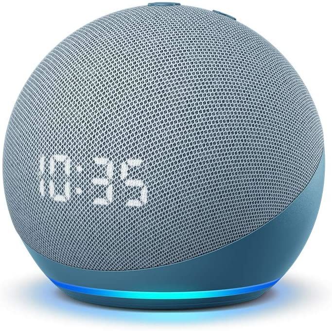 The front side view of Echo Dot (4th Gen)