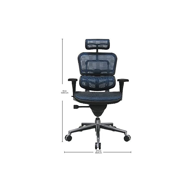 Ergohuman High Back Swivel Chair 02