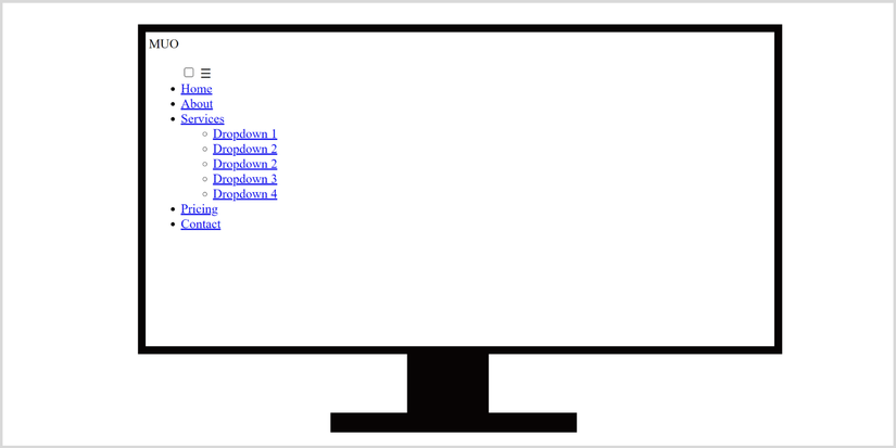 Html Nav Frameworks How to Build a Responsive Navigation Bar Using HTML and CSS