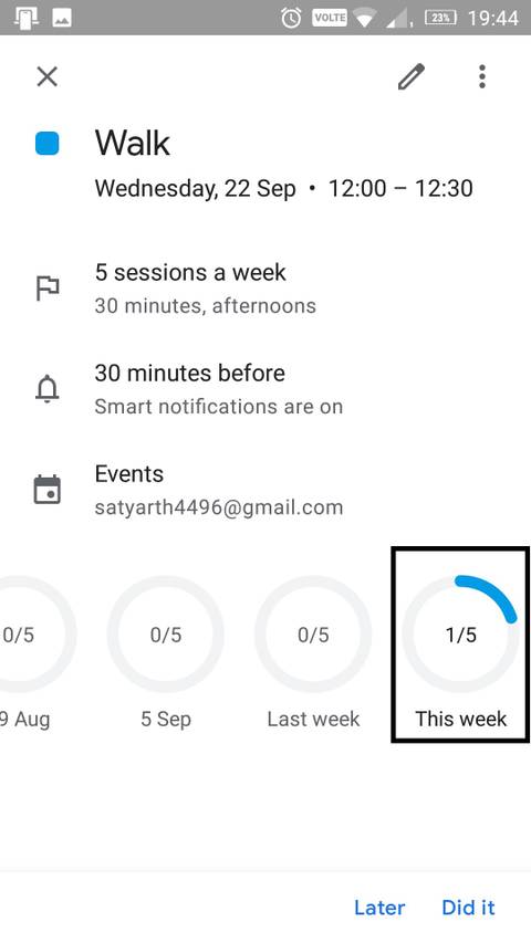 How to Create and Edit Goals in Google Calendar