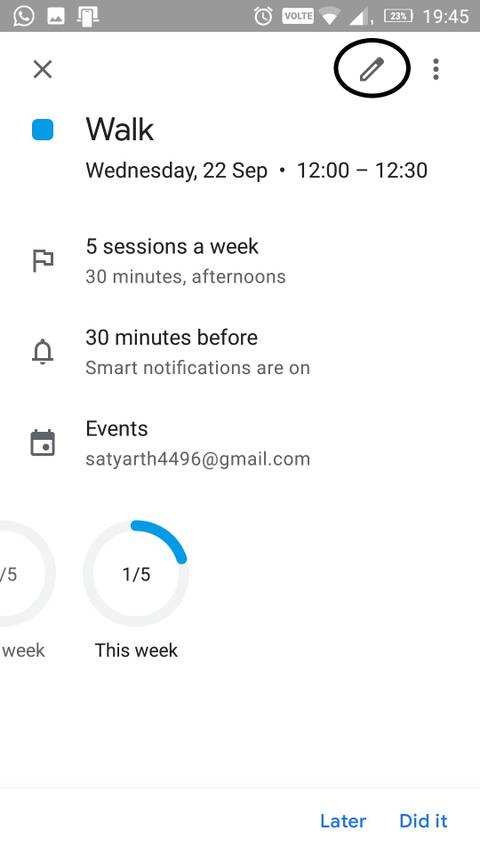 How to Create and Edit Goals in Google Calendar
