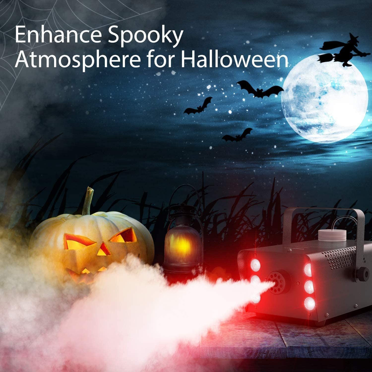 Halloween Fog Machine spooky atmosphere