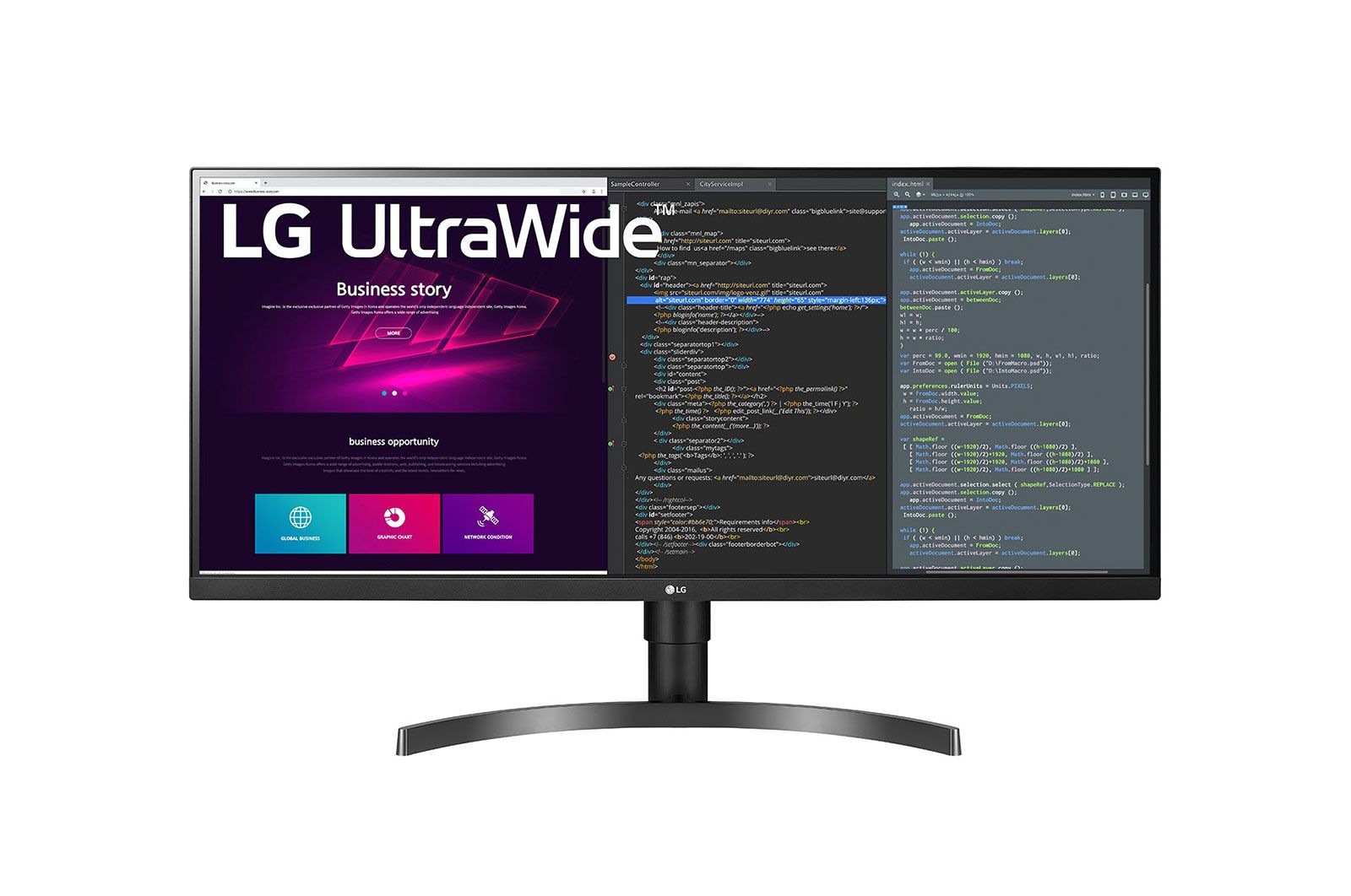 LG 34WN750-B UltraWide QHD IPS Monitor