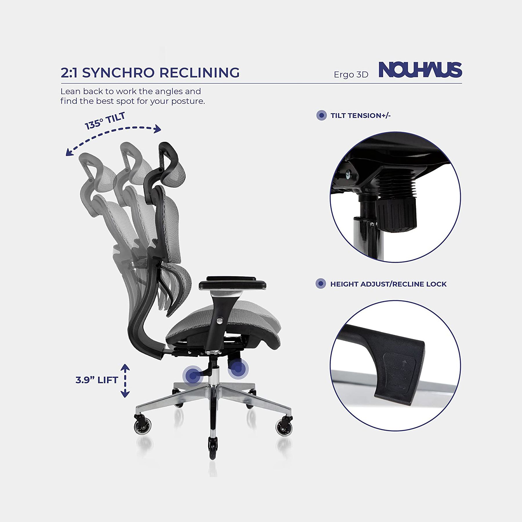 NOUHAUS Ergo3D Ergonomic Office Chair 03