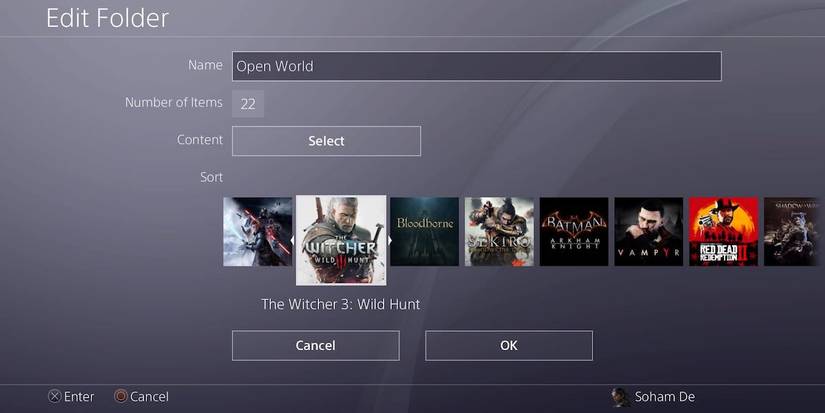 How to Create, Edit, and Delete Folders on Your PS4