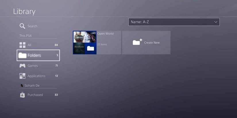 How to Create, Edit, and Delete Folders on Your PS4