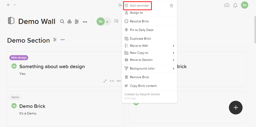 6 Features of the Walling App to Visually Arrange Tasks