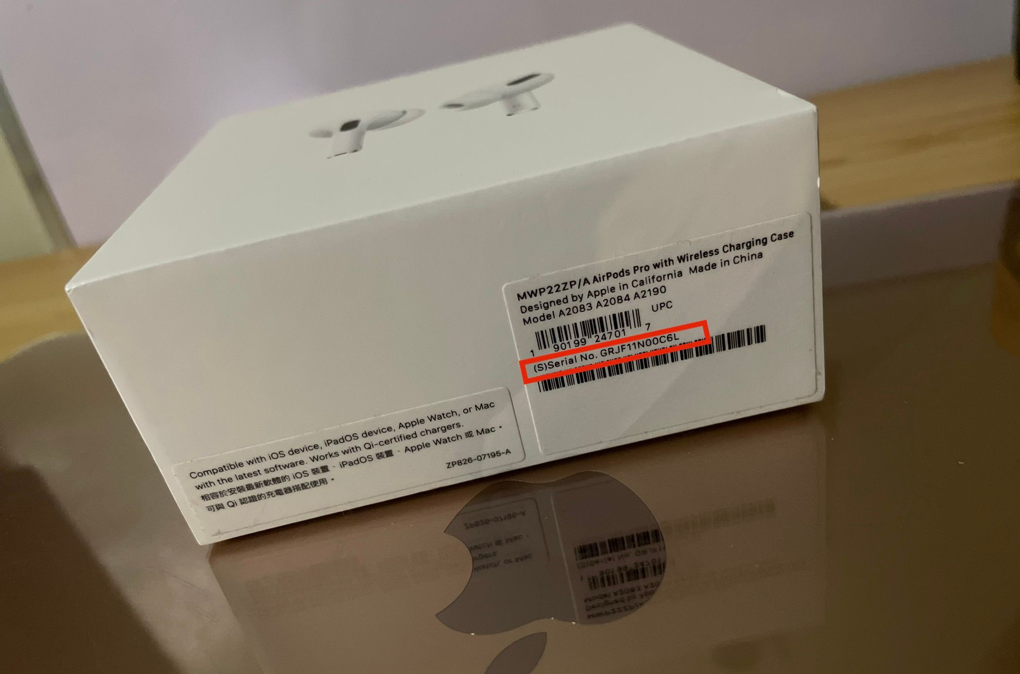 Airpods Pro Genuine Box Authentic Apple AirPods Pro BOX ONLY With
