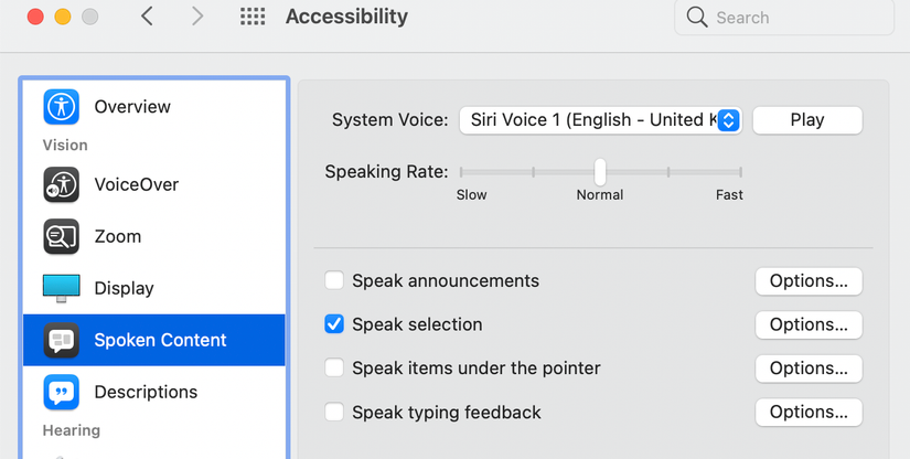 How to Make Your Mac Read Onscreen Text With a Keyboard Shortcut