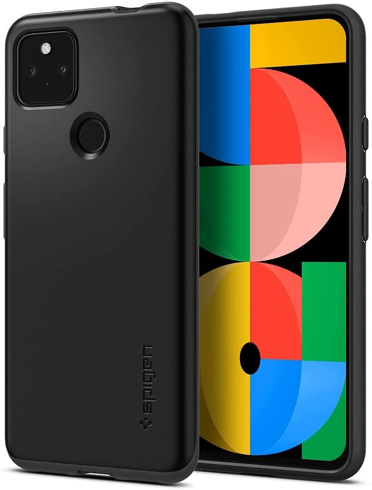 For Google Pixel 7a Case, Spigen [Thinfit] Shockproof Slim Cover