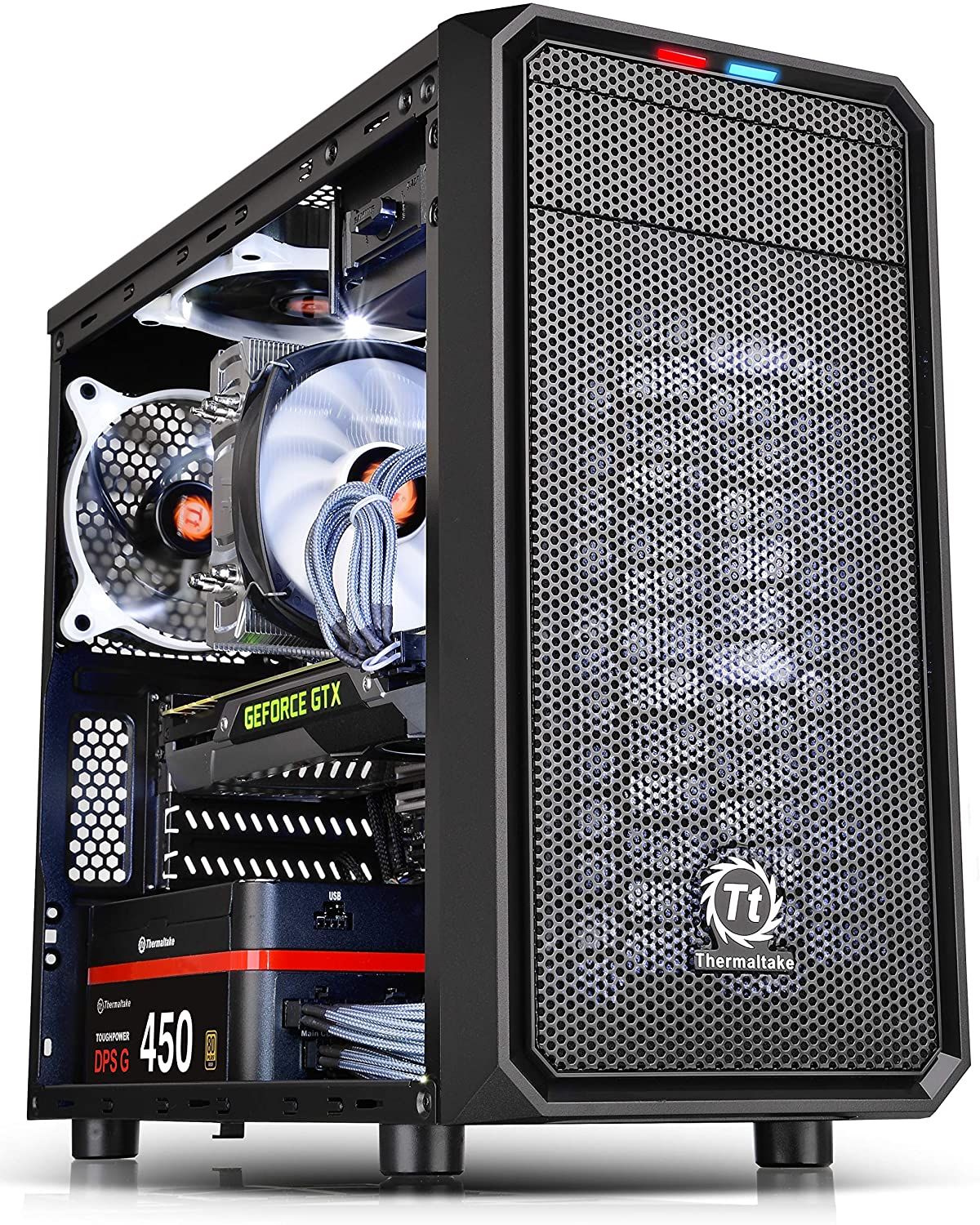 پنل جانبی Thermaltake Versa H15 برداشته شد