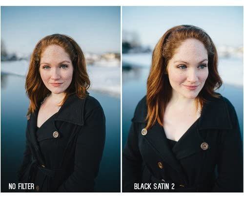 Tiffen 77mm Black Satin filter comparison