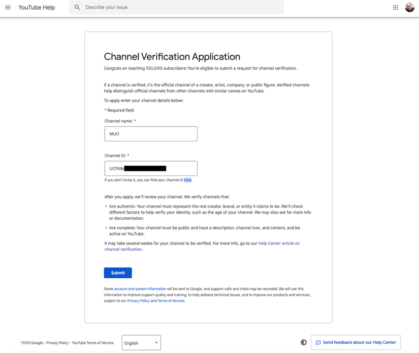 How to Get a YouTube Verification Badge for Your Channel