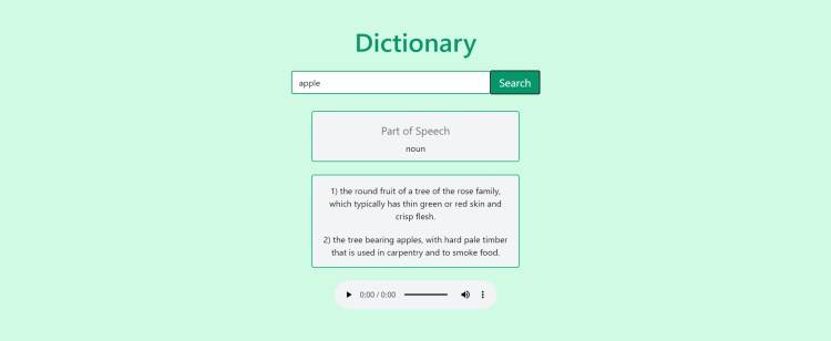 Learn To Build a Simple Dictionary Application Using JavaScript