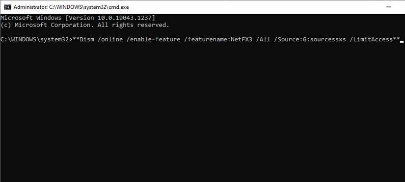 Net Install How to Install .NET Framework Version 3.5 on Windows 10