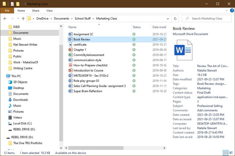 How to Use OneDrive for School Assignments