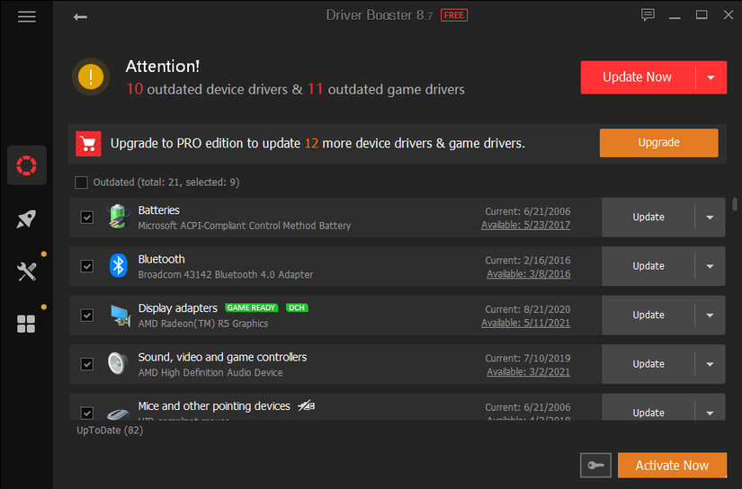 free windows driver updater driver booster