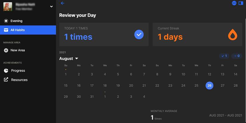 How to Track and Build Your Habits Using Habitify