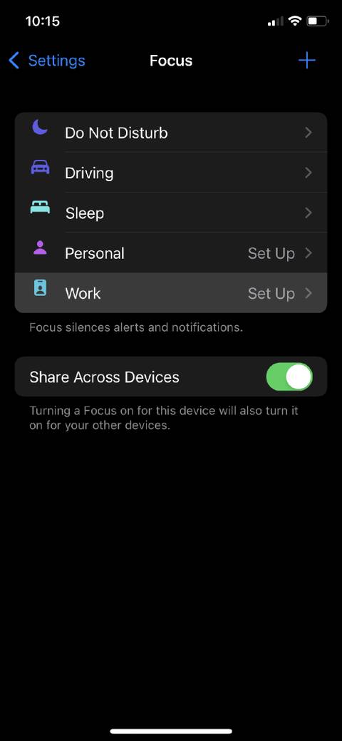 How to Set Up and Use Focus Modes in iOS 15