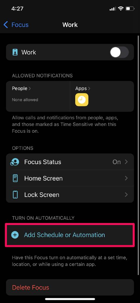 Ios 27 Work Focus Examples How to Set Up and Use Focus Modes in iOS 15
