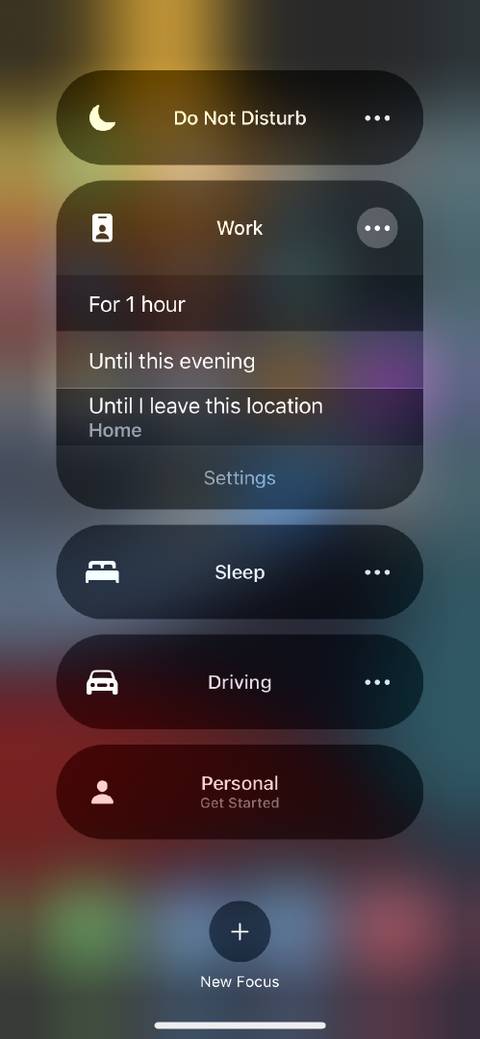 How to Set Up and Use Focus Modes in iOS 15
