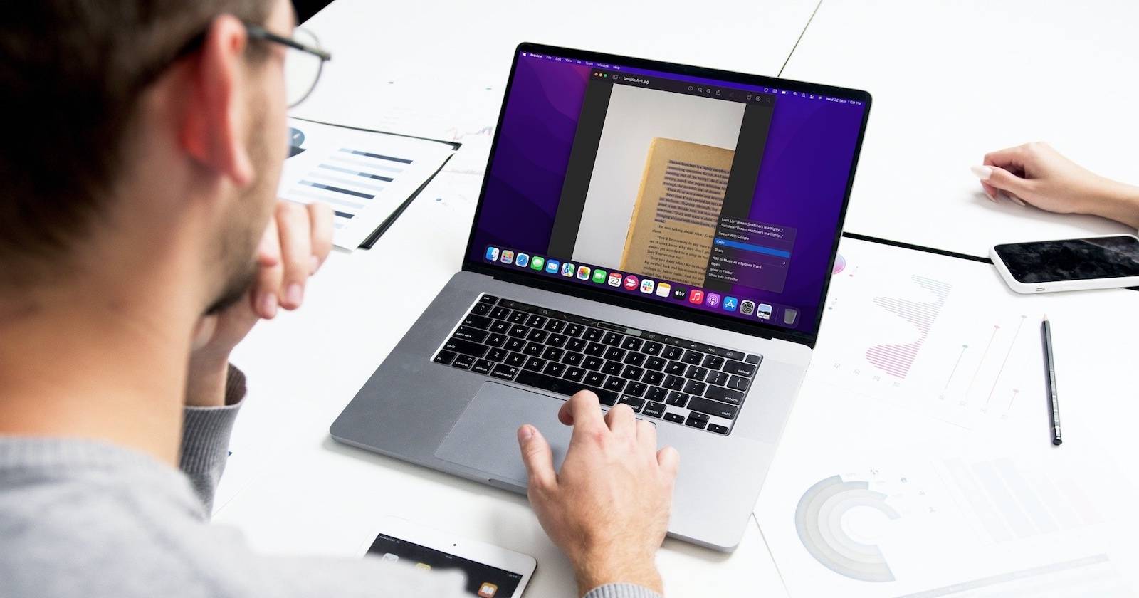 Apple Computer Text How to Use Live Text on a Mac With macOS Monterey