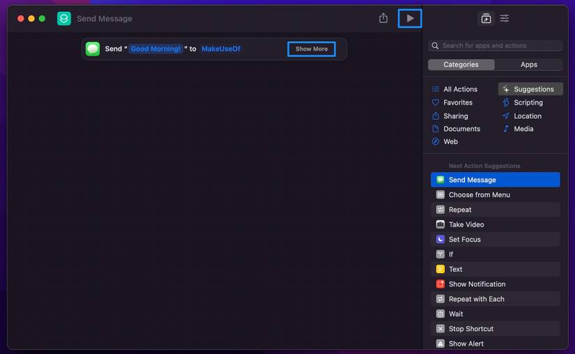 How to Start Using the Shortcuts App for macOS